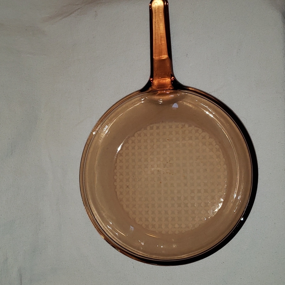 Corning Visions ware 10" Amber Skillet